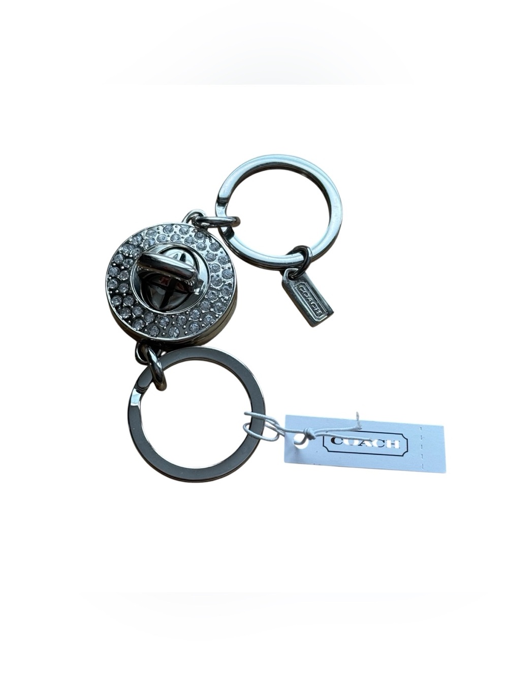 NWTs! Coach valet turn lock key chain